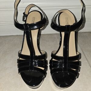 Michael Kors, Catalina Platform, Black, 10